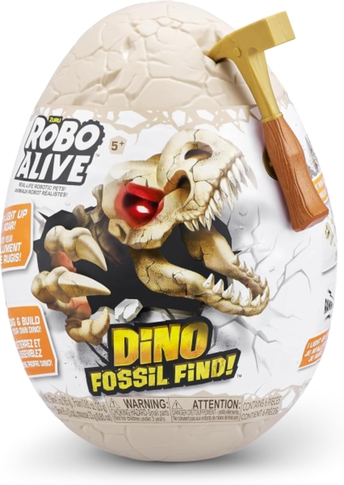 Яйце Dino Fossil Mini Robo Alive Series 1 (4 дизайна) /6/12