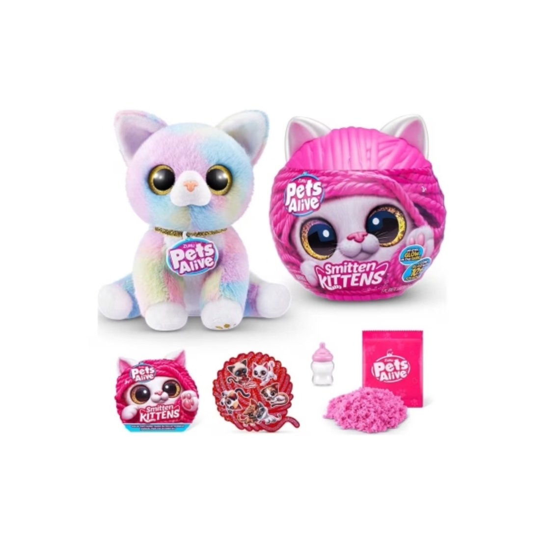 Плюшено влюбено коте Cat Smitten Kittens Pets Alive - 8 дизайна