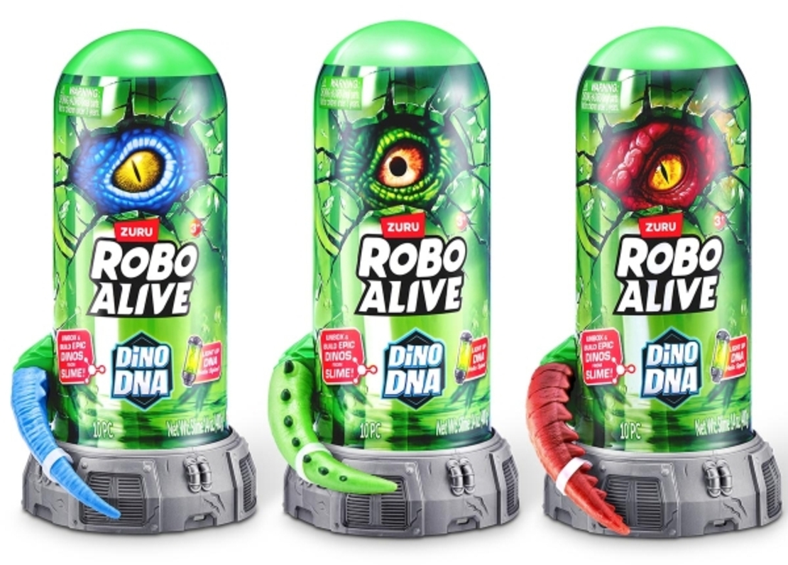 Zuru Robo Alive Динозавър Dino DNA 3 дизайна /12
