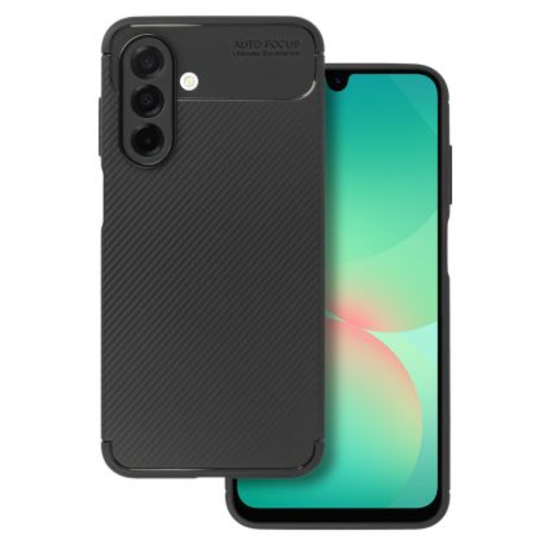 Кейс Carbon Elite, за Samsung Galaxy A26 5G, Защита около камерите, Черен