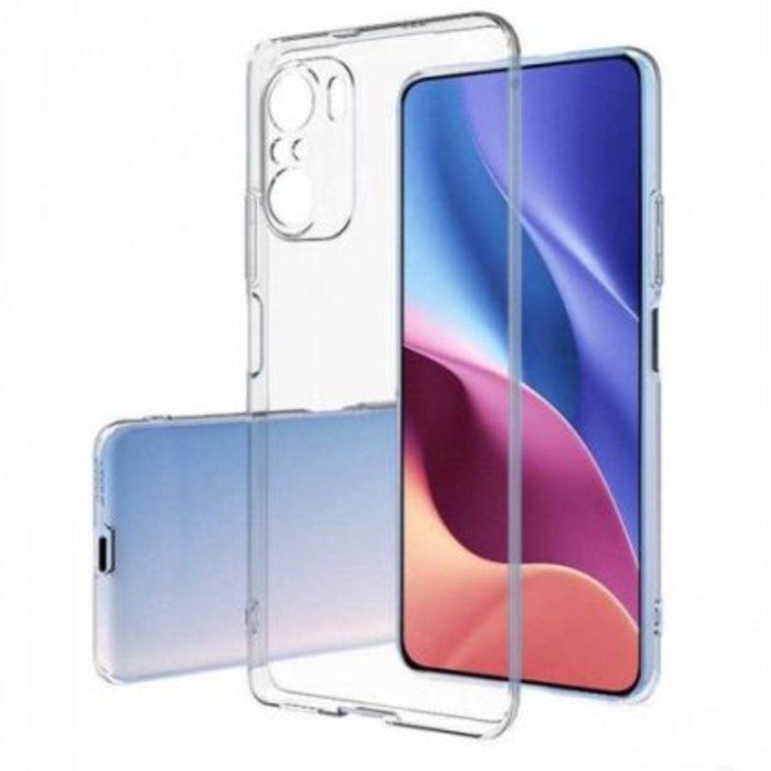Плътен силиконов гръб Perfect 2mm за Xiaomi Mi 11i, Защита около камерите, Прозрачен