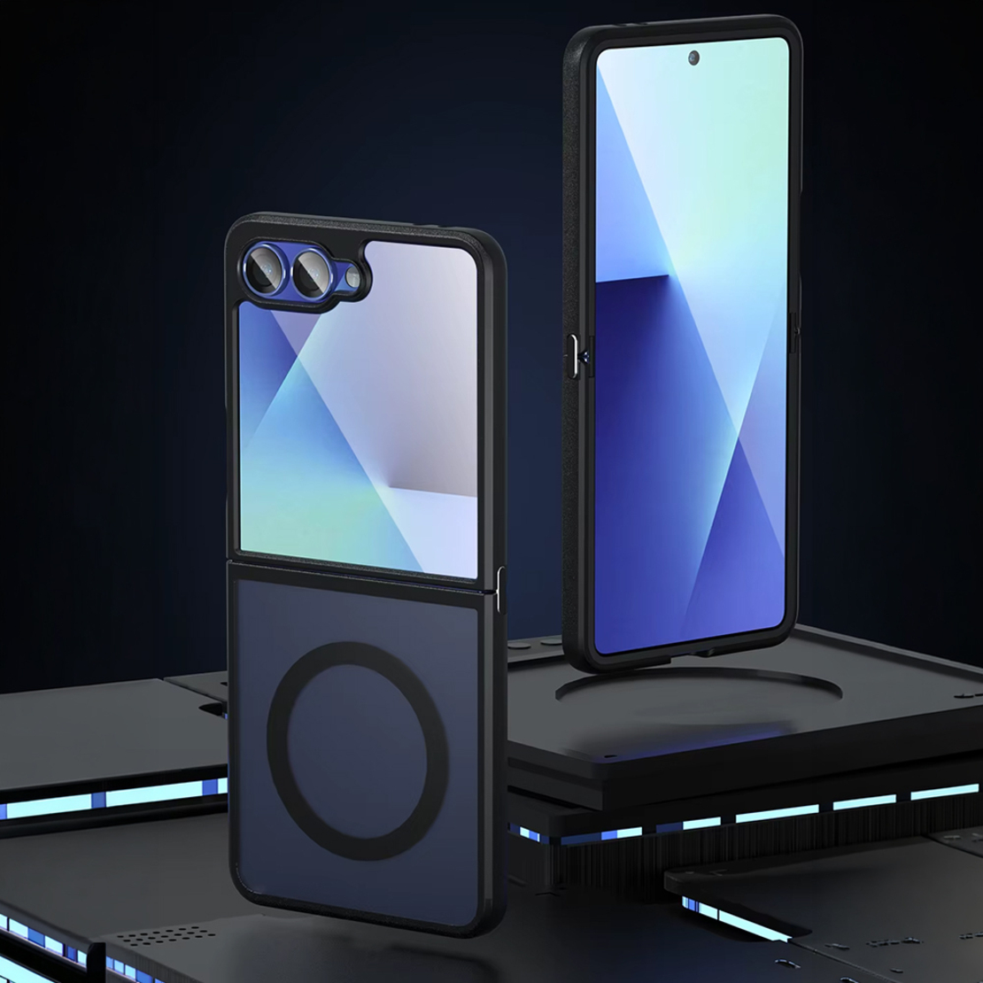 Кейс Mgsafe Full Matte Mag за Samsung Galaxy Flip 8, Черен
