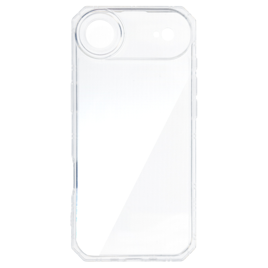 Силиконов кейс за IPhone 17 Air Armor Anti Shock, защита около камерите, Прозрачен