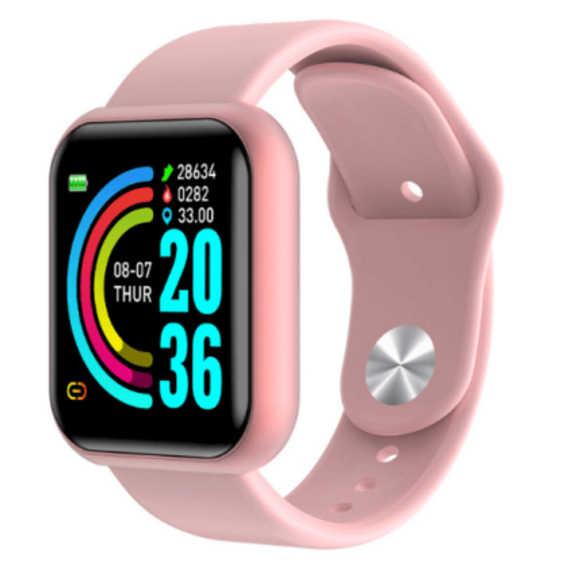 Смарт часовник L18 Smart Watch, Розов
