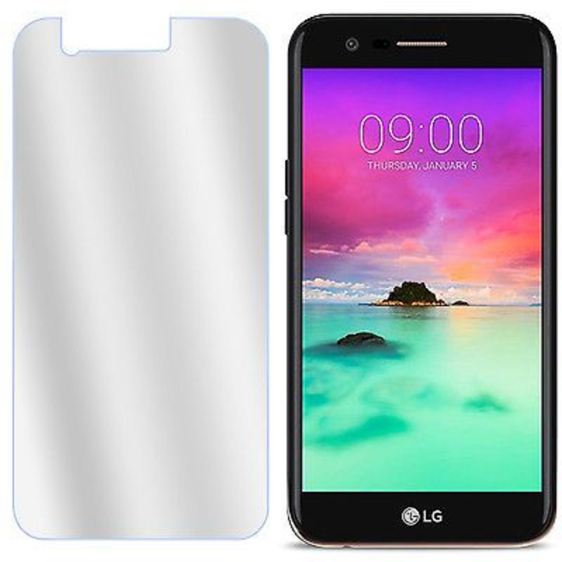 Стъклен скрийн протектор за LG K4 (2017)