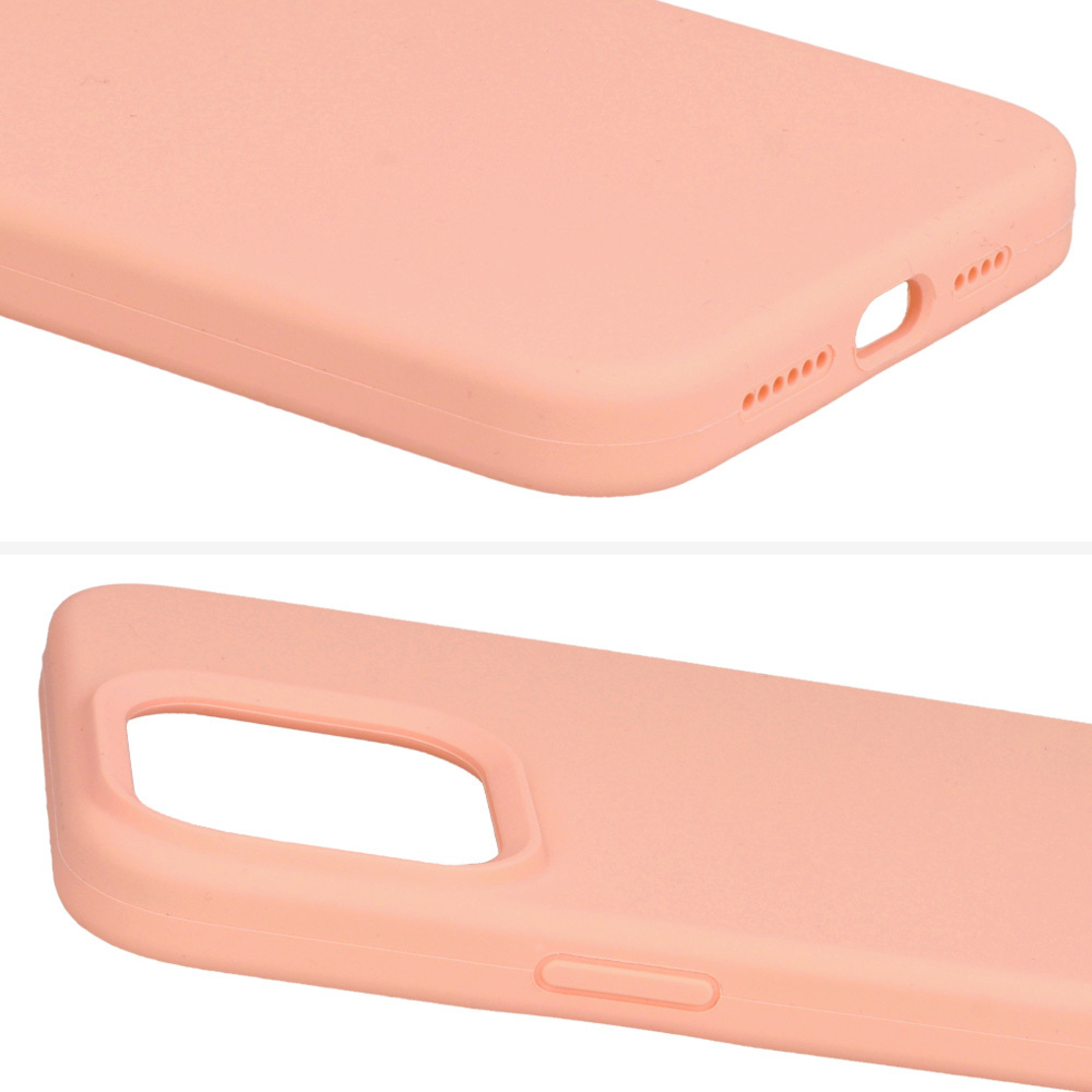Кейс Silicone Lite за IPhone 15, Праскова