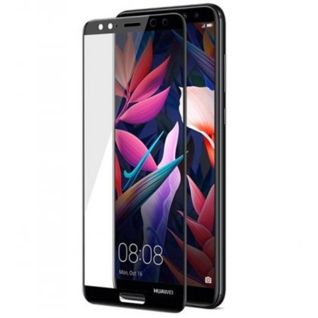 9D Стъклен протектор Smart Glass Gorilla Full Cover за Huawei Mate 10 Lite, Черен