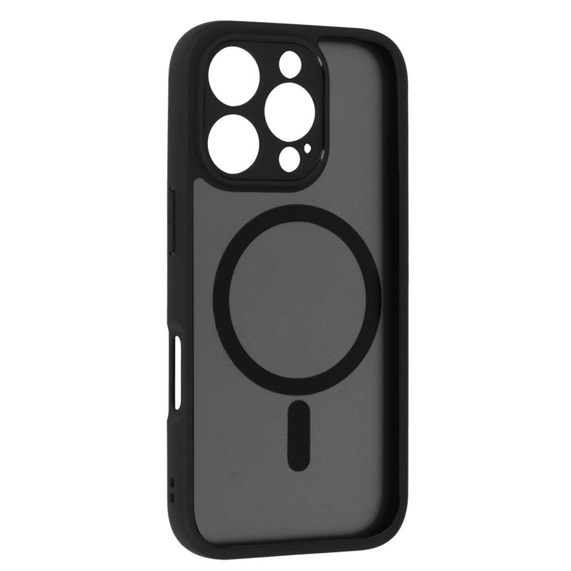 Кейс Magsafe Full Matte Mag за IPhone 15 Pro, Черен