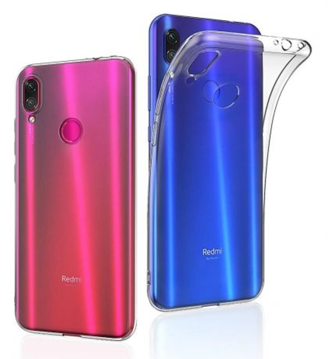 Ултра тънък силиконов гръб за Xiaomi Redmi Note 7/Note 7 Pro, Прозрачен