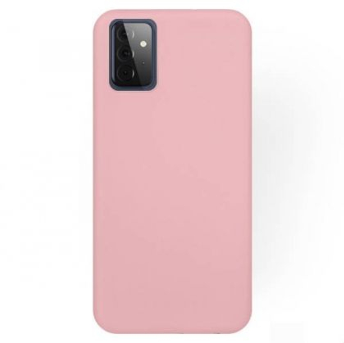 Силиконов матиран гръб SoftSolid за Samsung A725/А726 Galaxy A72 4G/5G, Бледо розов