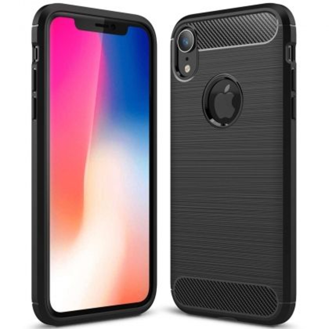 Anti Shock гръб Carbon за IPhone XR (6.1