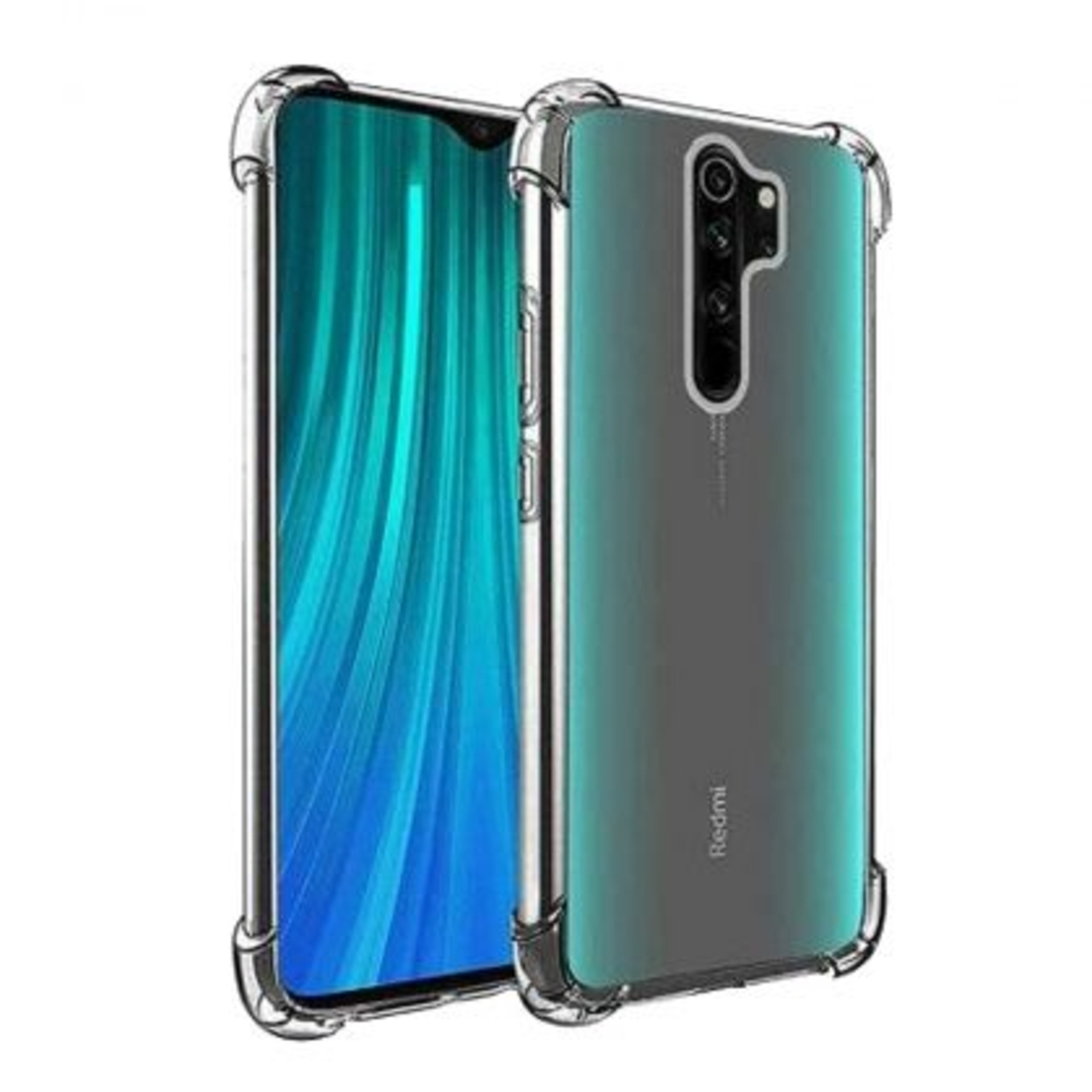 Anti Shock силиконов гръб за Xiaomi Redmi 9, Прозрачен