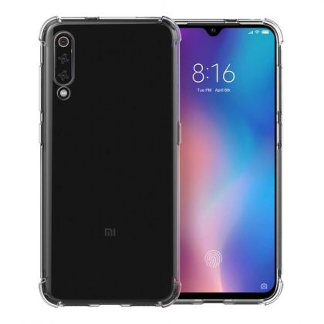 Anti Shock силиконов гръб за Xiaomi MI 9 SE, Прозрачен