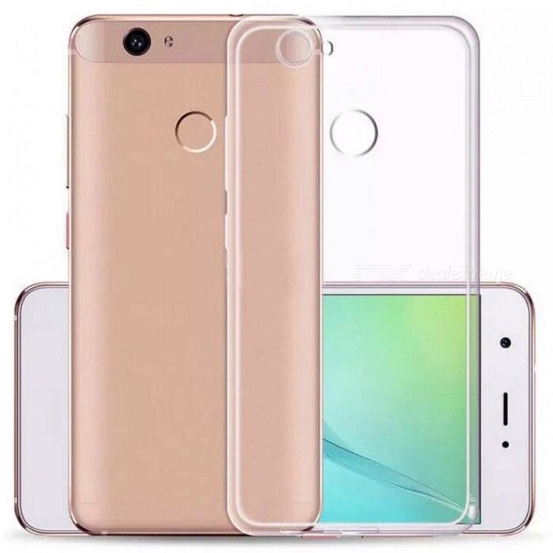 Ултра тънък силиконов гръб за Huawei P Smart, Прозрачен