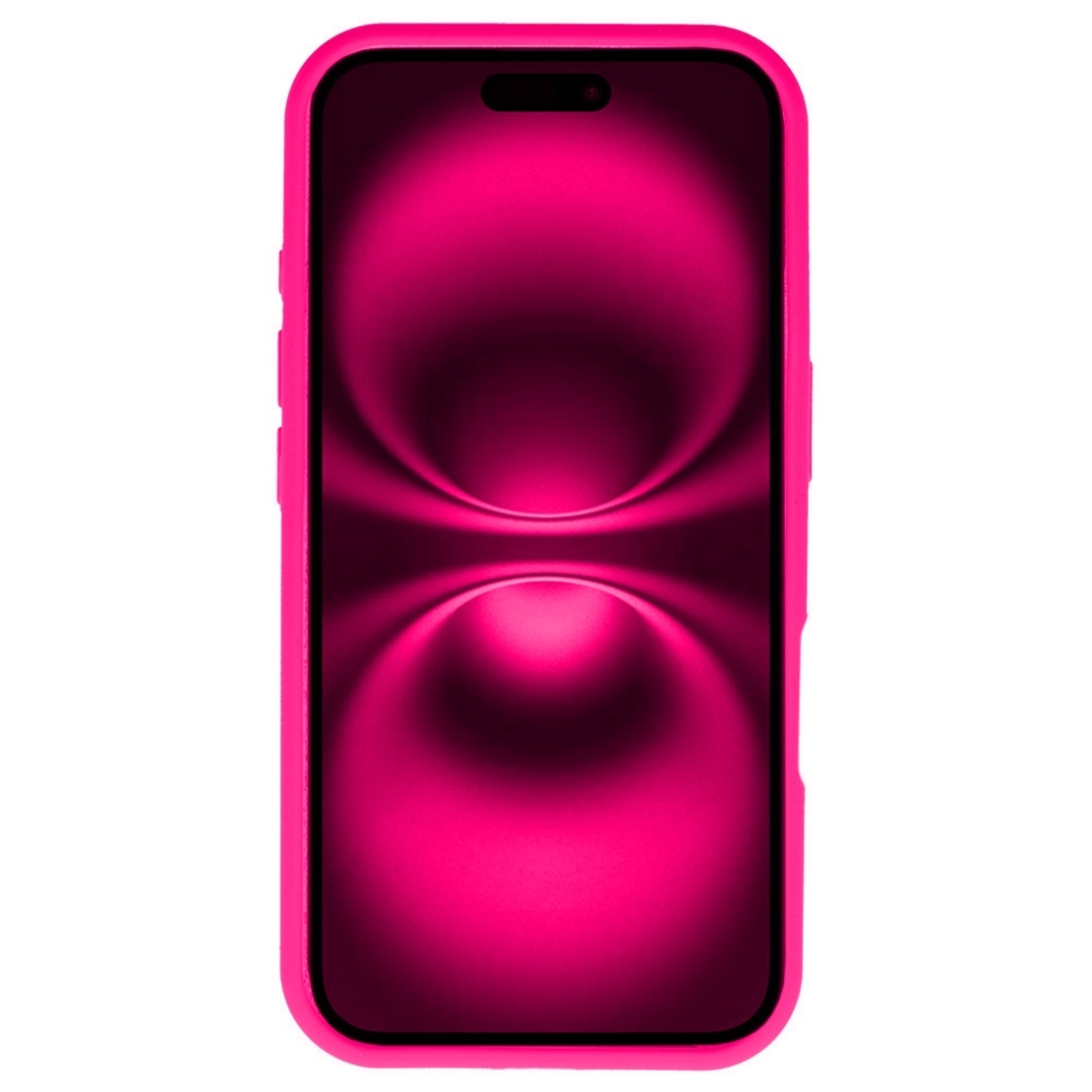 Кейс Silicone Lite за IPhone 17, Розов фуксия