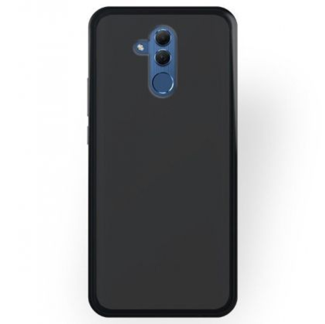 Силиконов гръб Matt Frosted за Huawei Mate 20 Lite, Черен