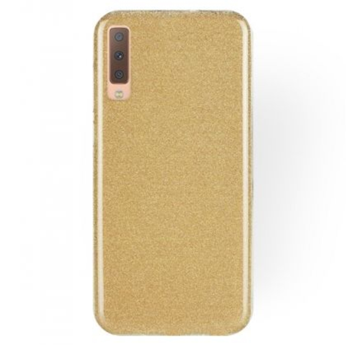 Силиконов гръб Emily Shining за Samsung A750 Galaxy A7 2018, Златен