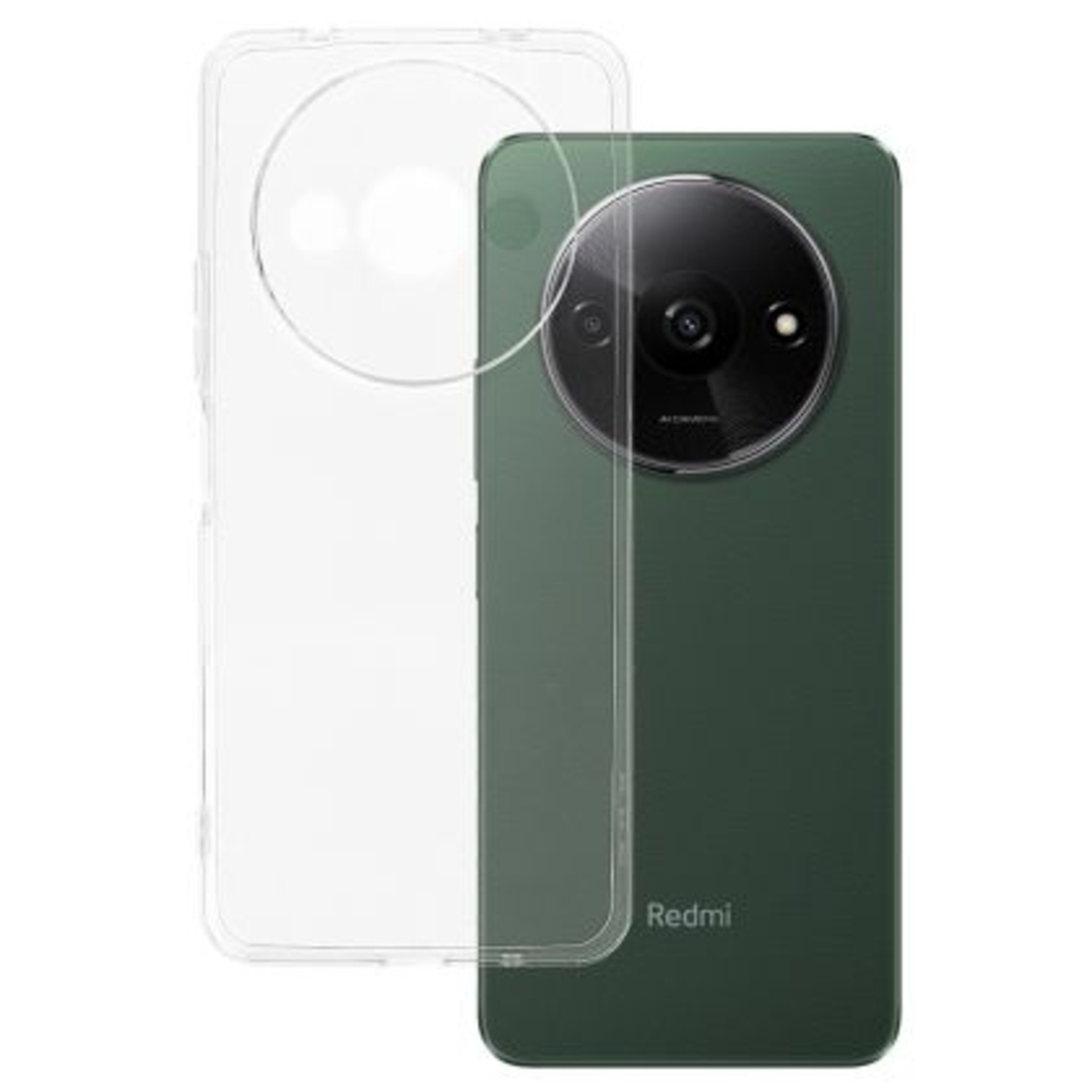 Кейс Clear за Xiaomi Redmi A3, Прозрачен