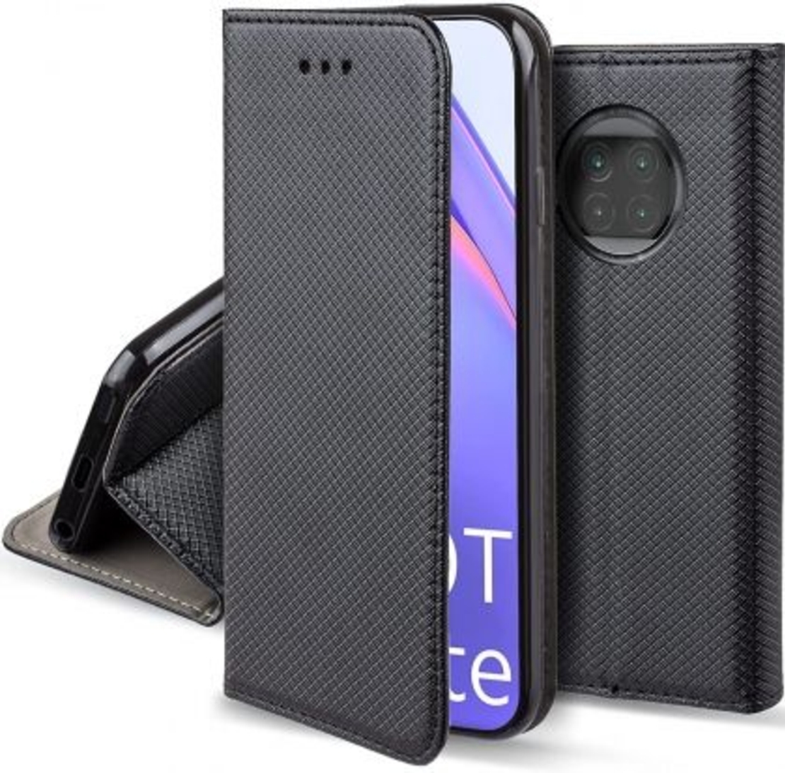 Калъф Flip Book Smart за Xiaomi MI 10T Lite 5G/Redmi Note 9T Pro/Note 9 Pro 5G, Черен