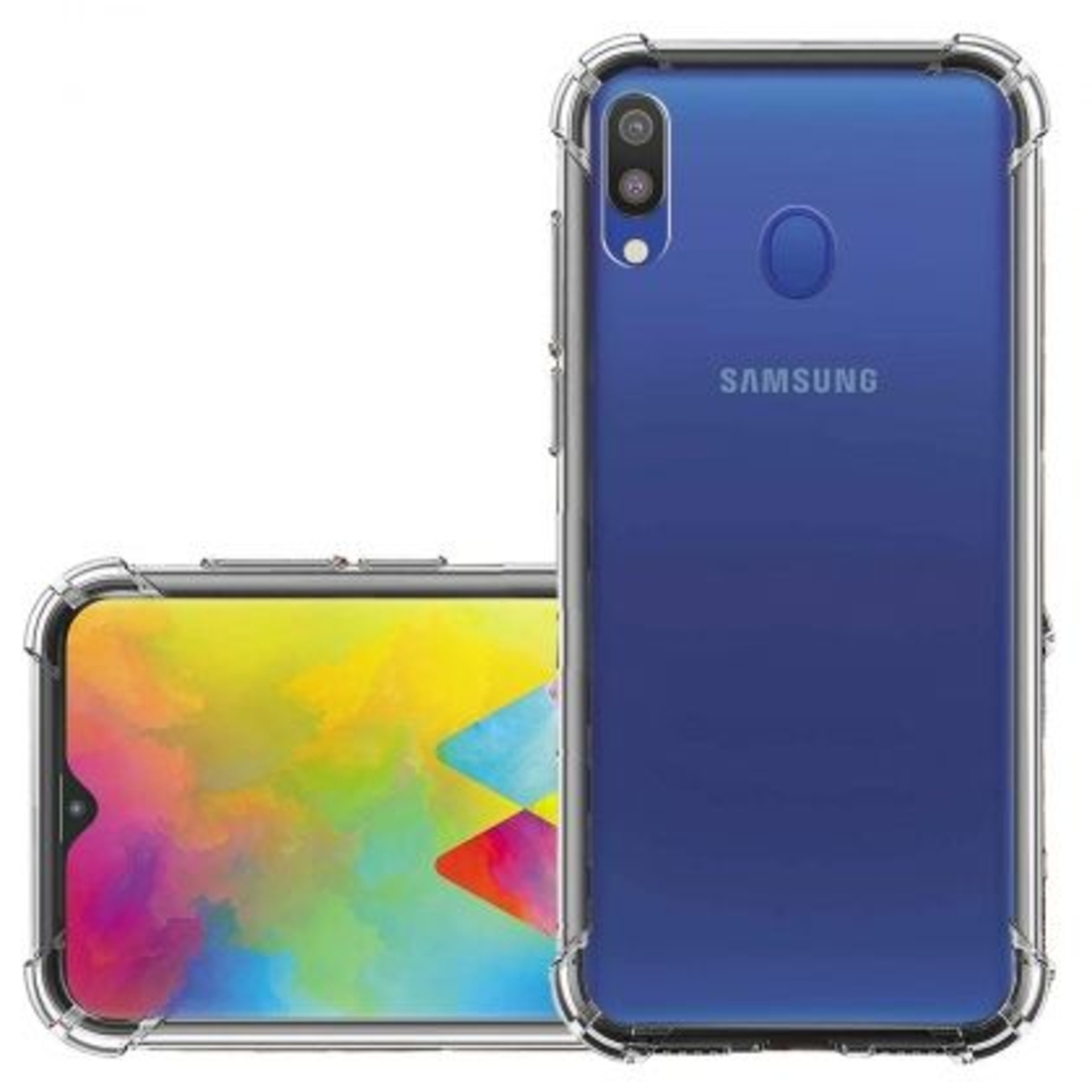 Anti Shock силиконов гръб за Samsung A202 Galaxy A20e, Прозрачен