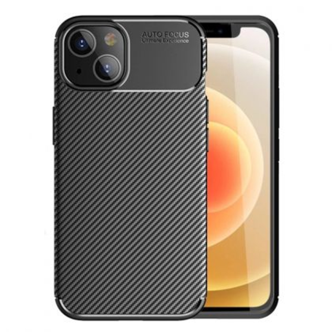 Кейс Carbon Elite за IPhone 13 Mini, Черен