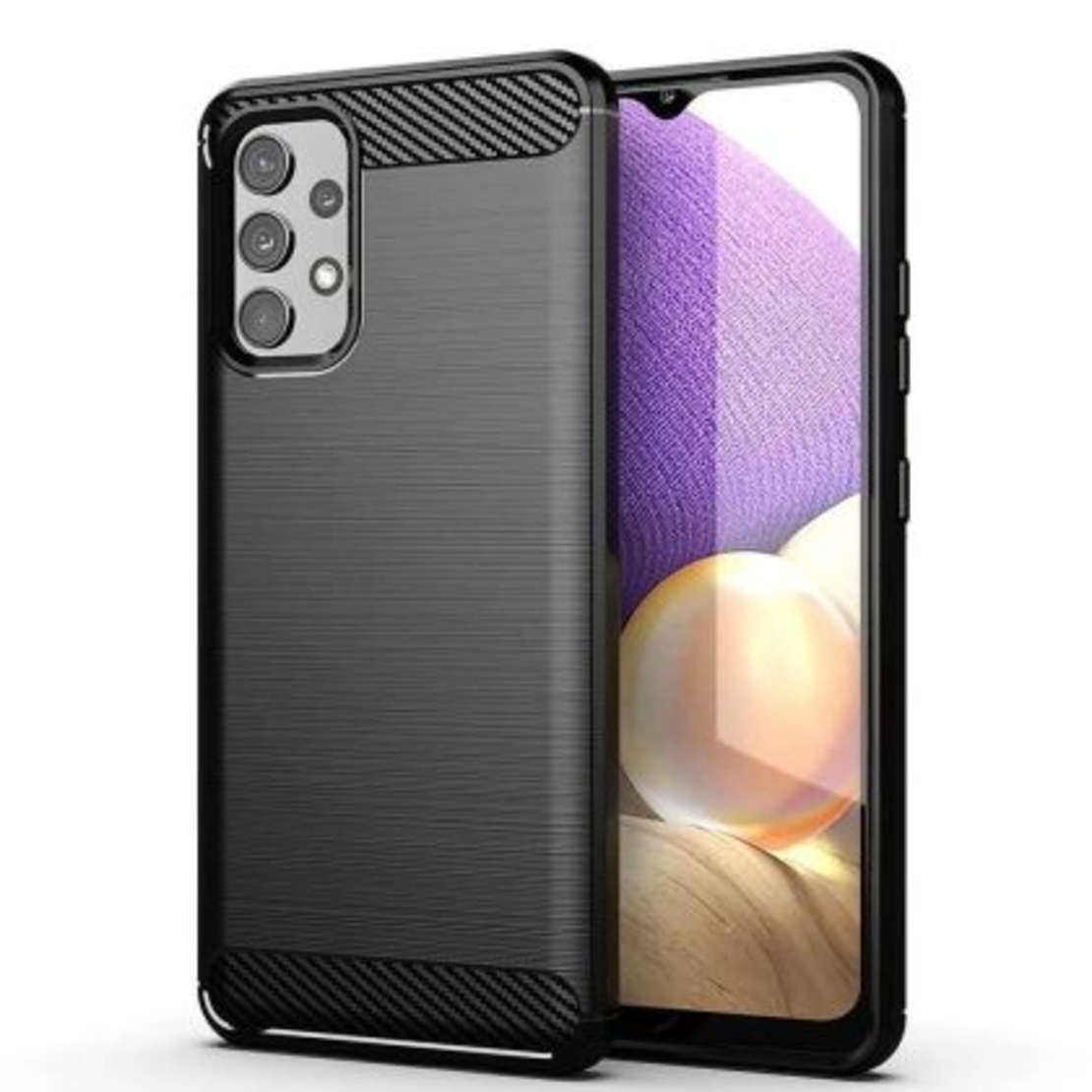 Anti Shock гръб Carbon за Samsung Galaxy A33 5G, Черен