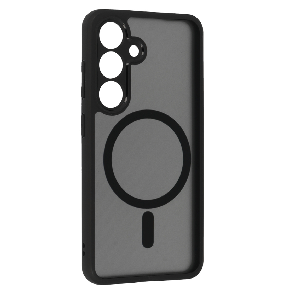Кейс Mgsafe Full Matte Mag за Samsung Galaxy S25, Черен