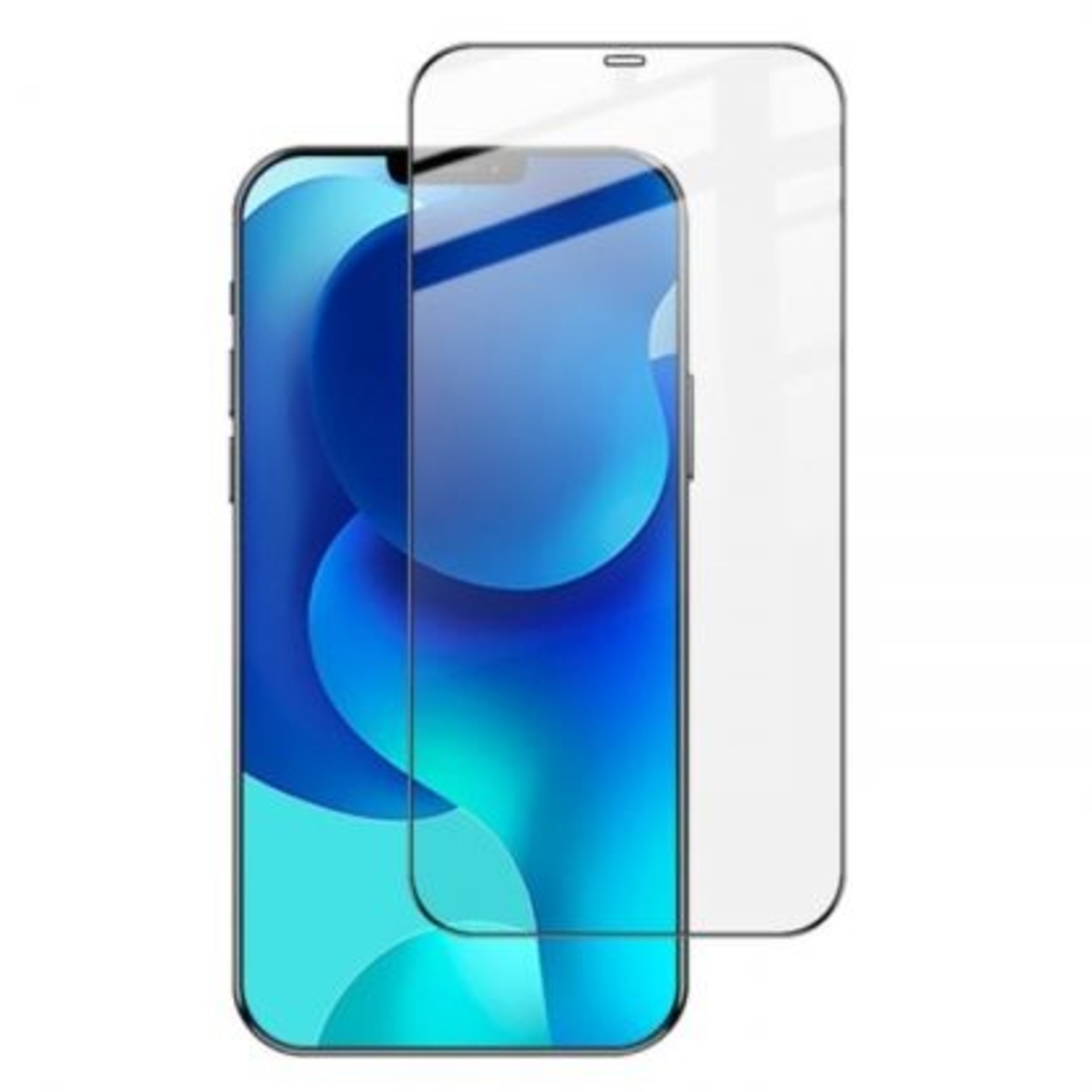 9D Стъклен протектор Smart Glass, Full Glue Cover, за IPhone 12 Pro Max, Черен