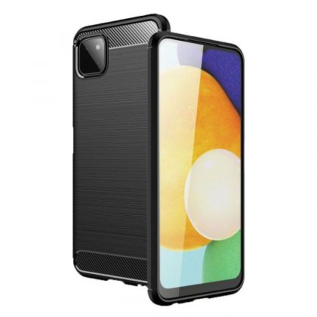 Anti Shock гръб Carbon за Samsung Galaxy A22 5G, Черен