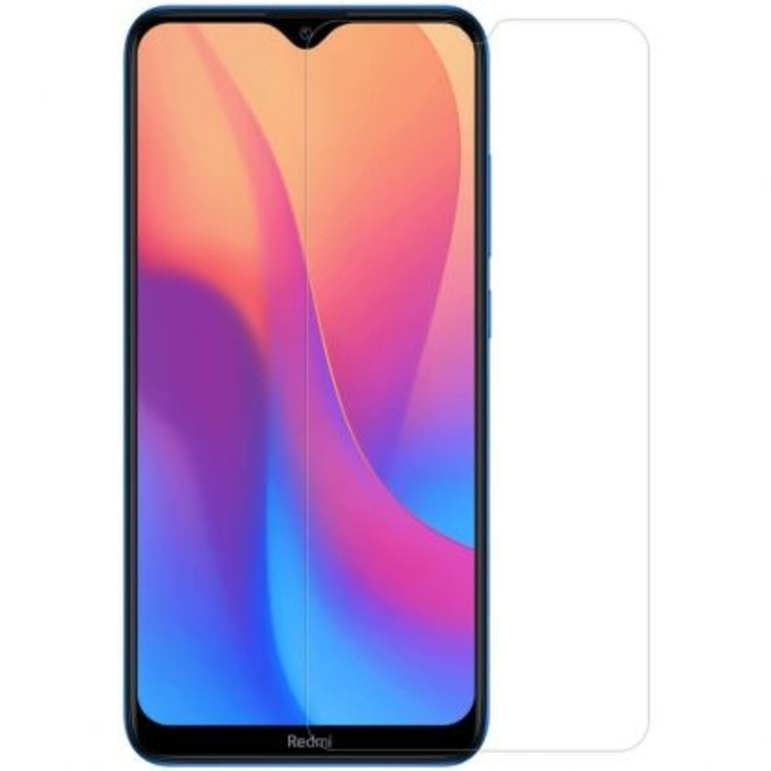 Стъклен скрийн протектор, Tempered Glass за Xiaomi Redmi 8/8A, Прозрачен