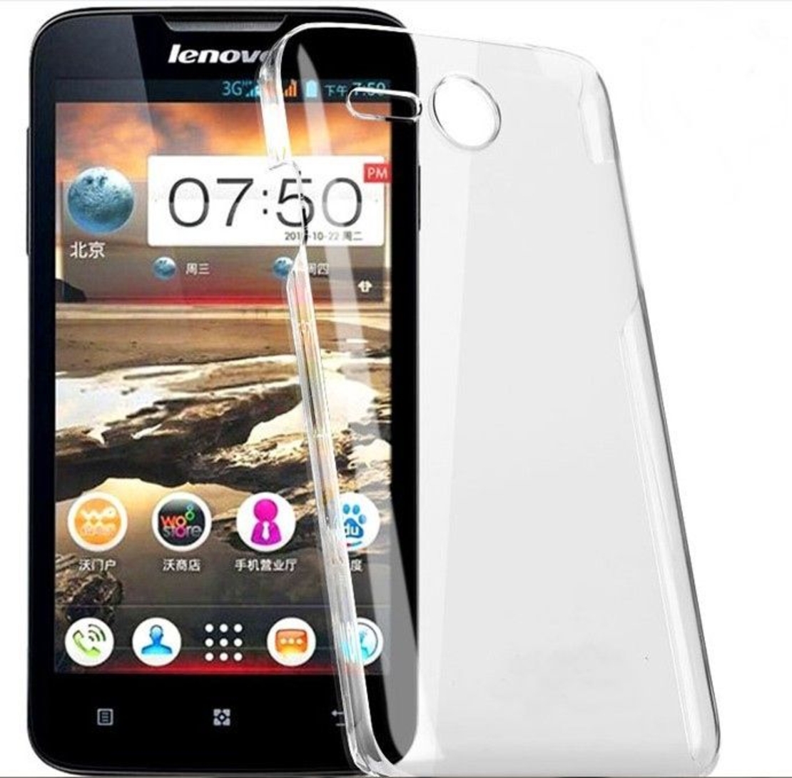 Ултра тънък силиконов калъф за Lenovo A680