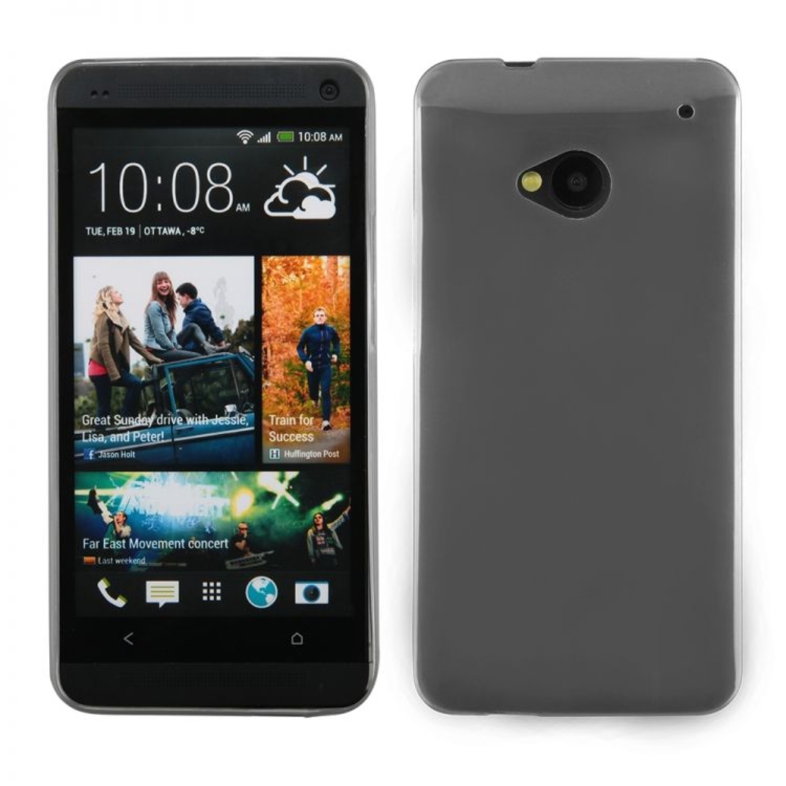 Ултра тънък силиконов калъф за HTC Desire 510