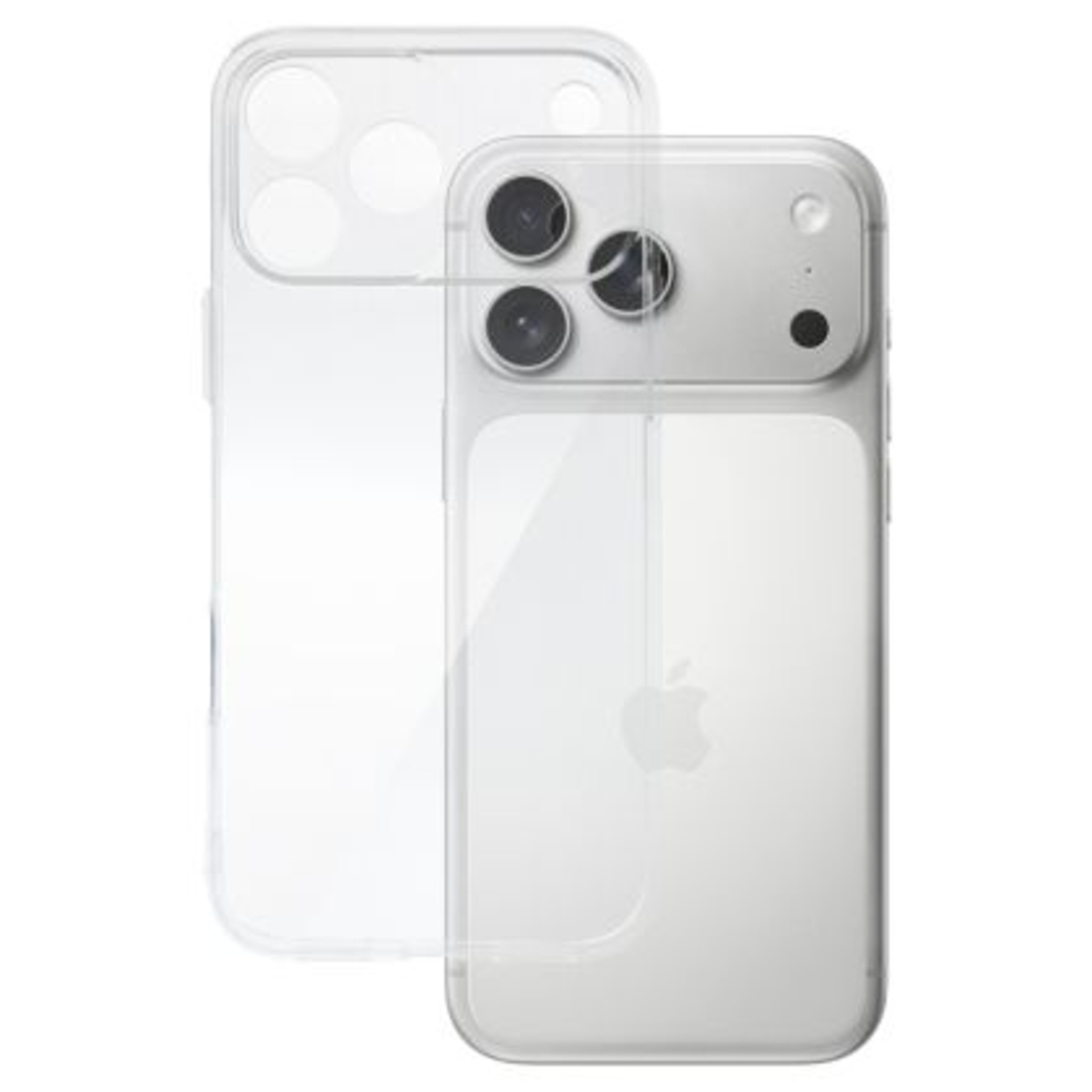 Силиконов кейс Perfect 2mm, за IPhone 17 Pro Max, Защита около камерата, Прозрачен