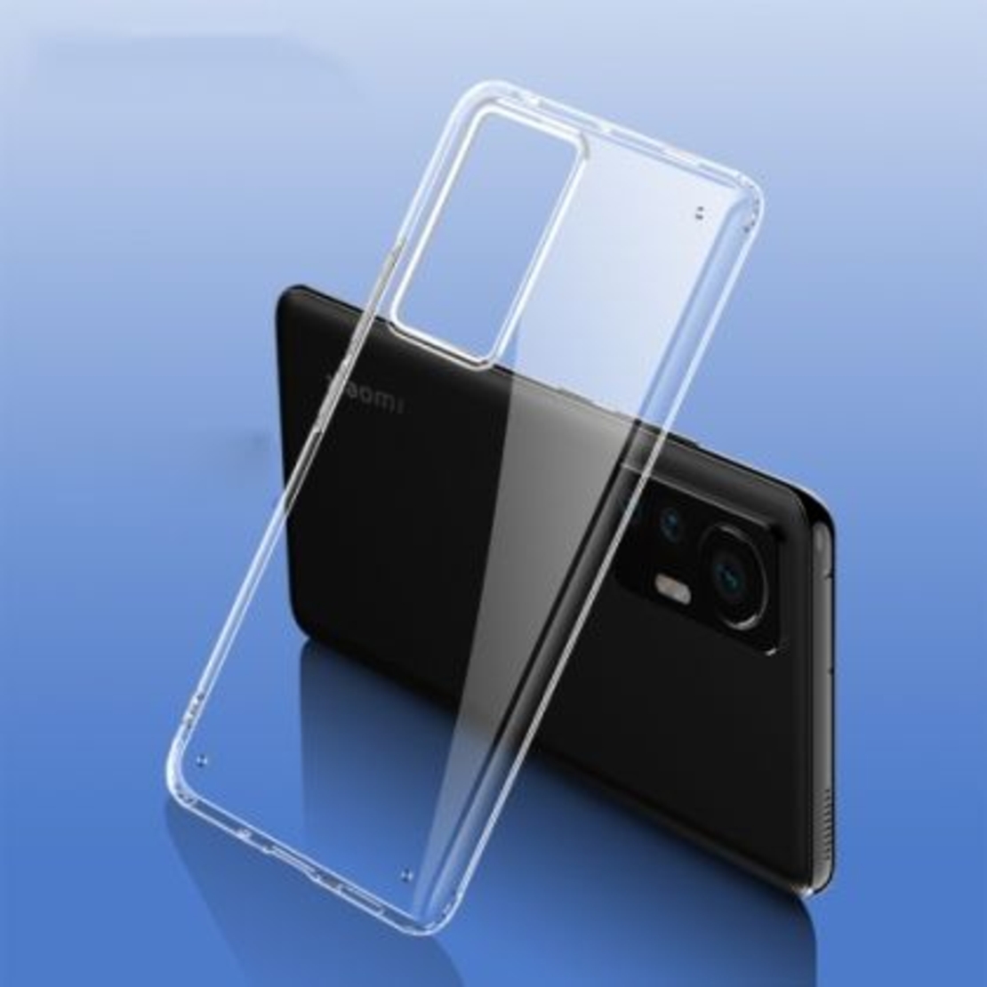 Ултра тънък силиконов гръб за Xiaomi 12 Pro, Прозрачен