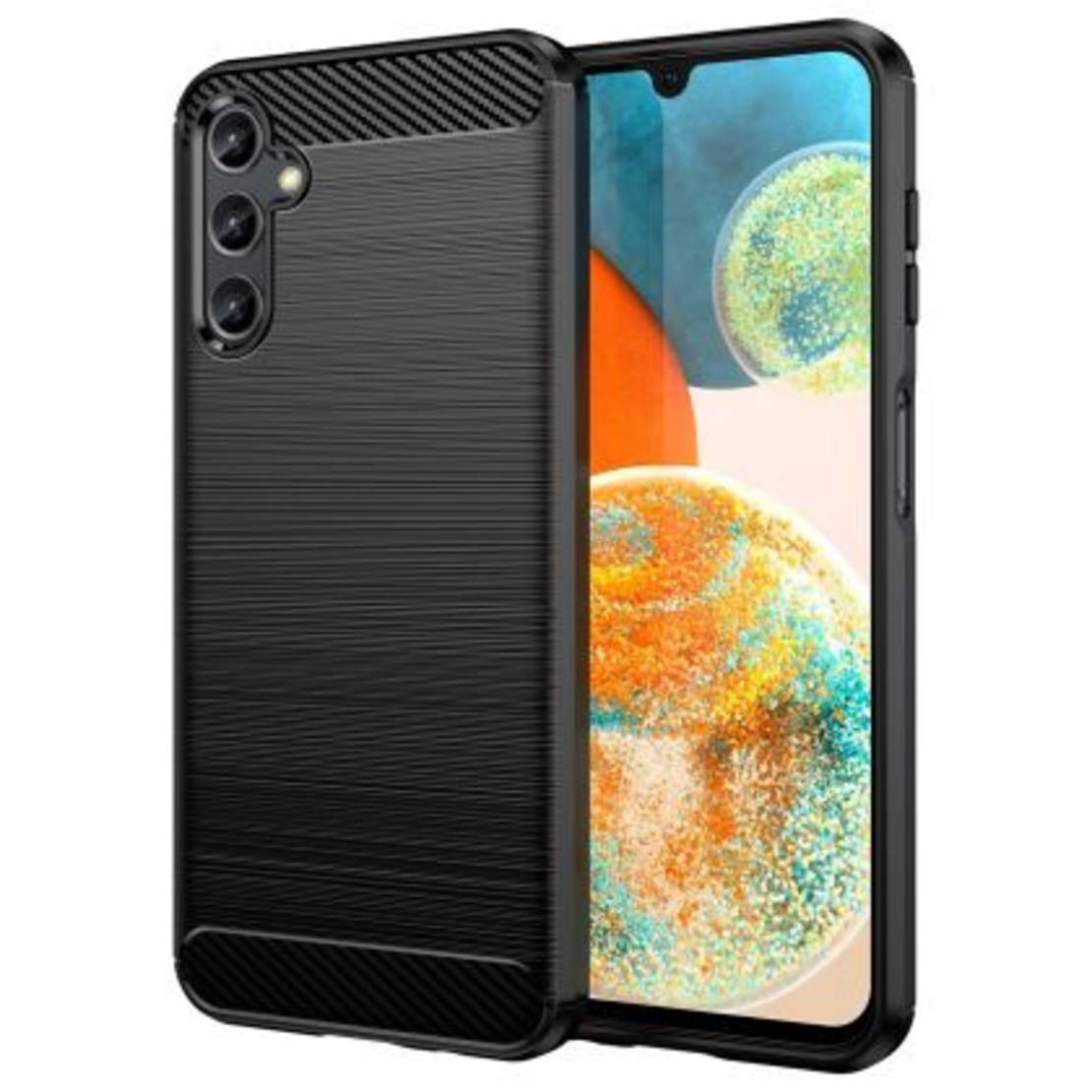 Anti Shock гръб Carbon за Samsung Galaxy A54 5G, Черен