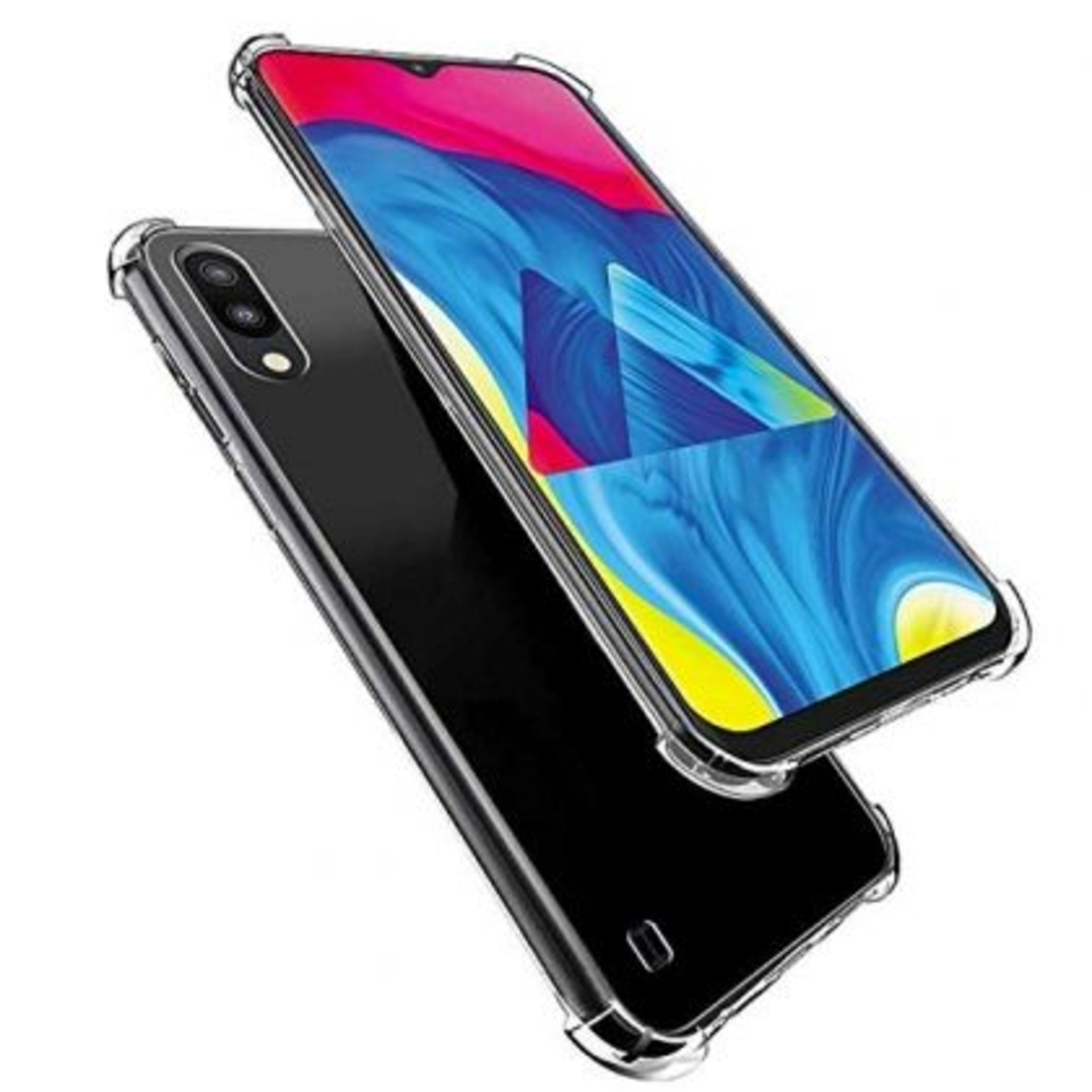 Anti Shock силиконов гръб за Samsung A105/M105 Galaxy A10/M10, Прозрачен
