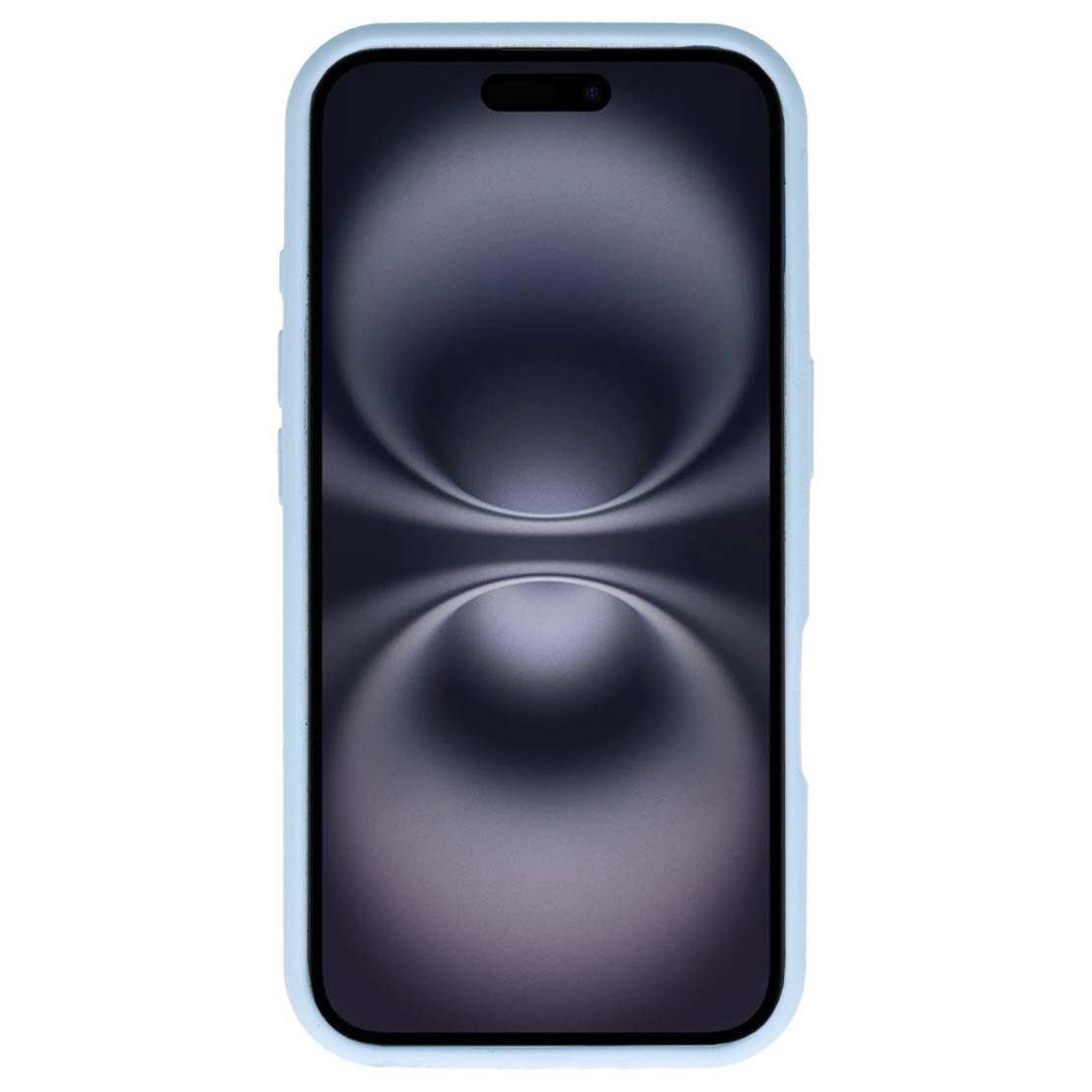 Кейс Silicone Lite за IPhone 16, Небесно син