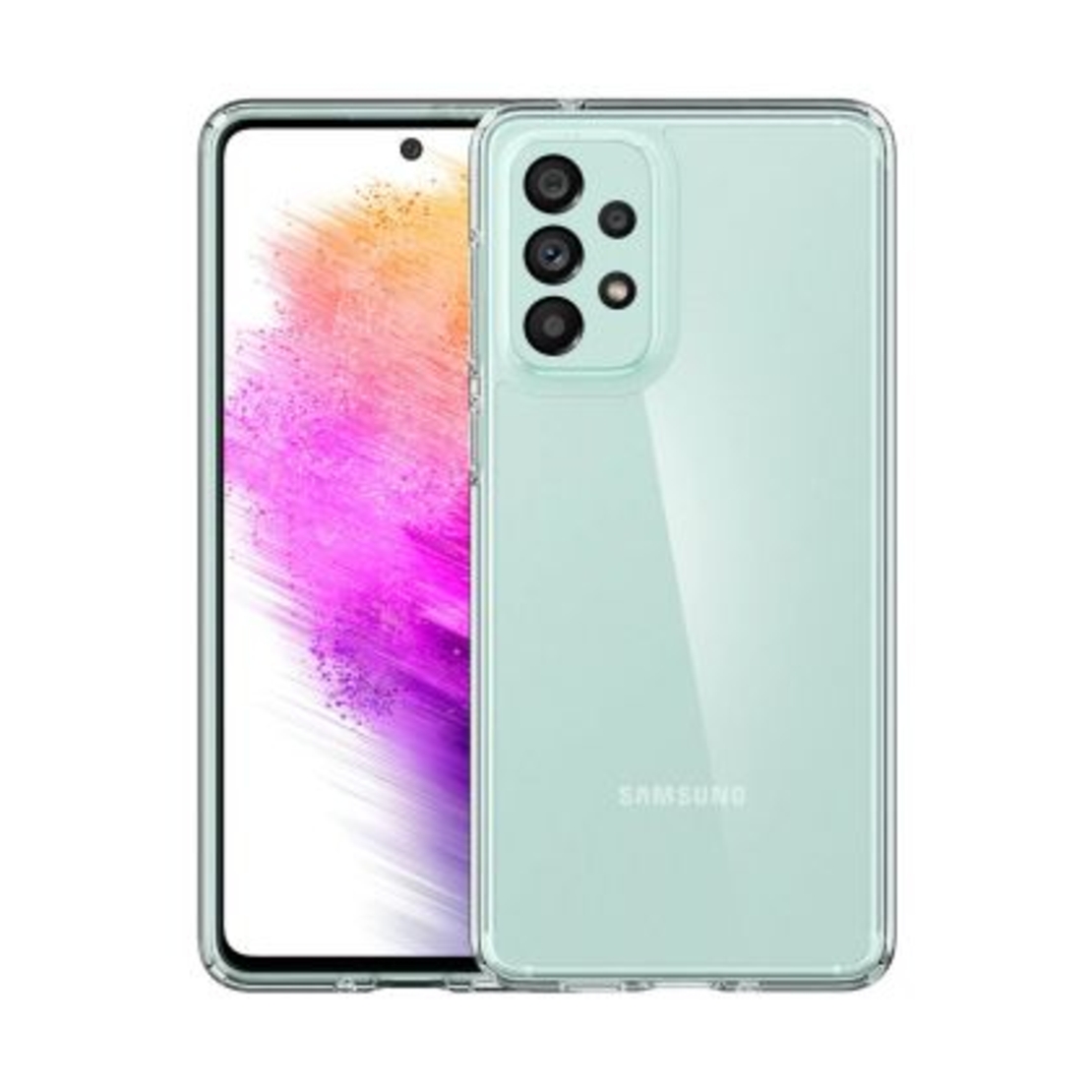 Плътен силиконов гръб Perfect 2mm за Samsung Galaxy A32 4G, Прозрачен