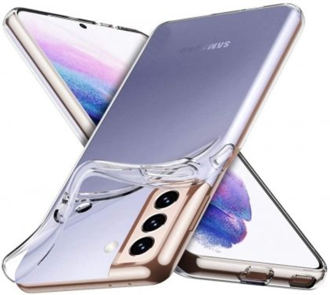 Ултра тънък силиконов гръб за Samsung Galaxy S21 Plus, Прозрачен