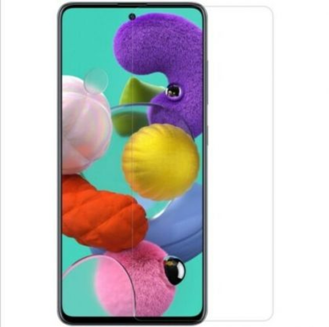 Стъклен скрийн протектор, Tempered Glass за Samsung A515 Galaxy A51, Прозрачен