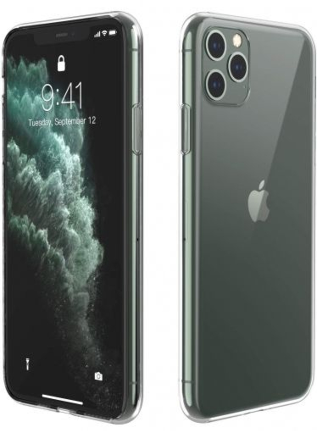 Ултра тънък силиконов гръб за IPhone 11 Pro Max, Прозрачен