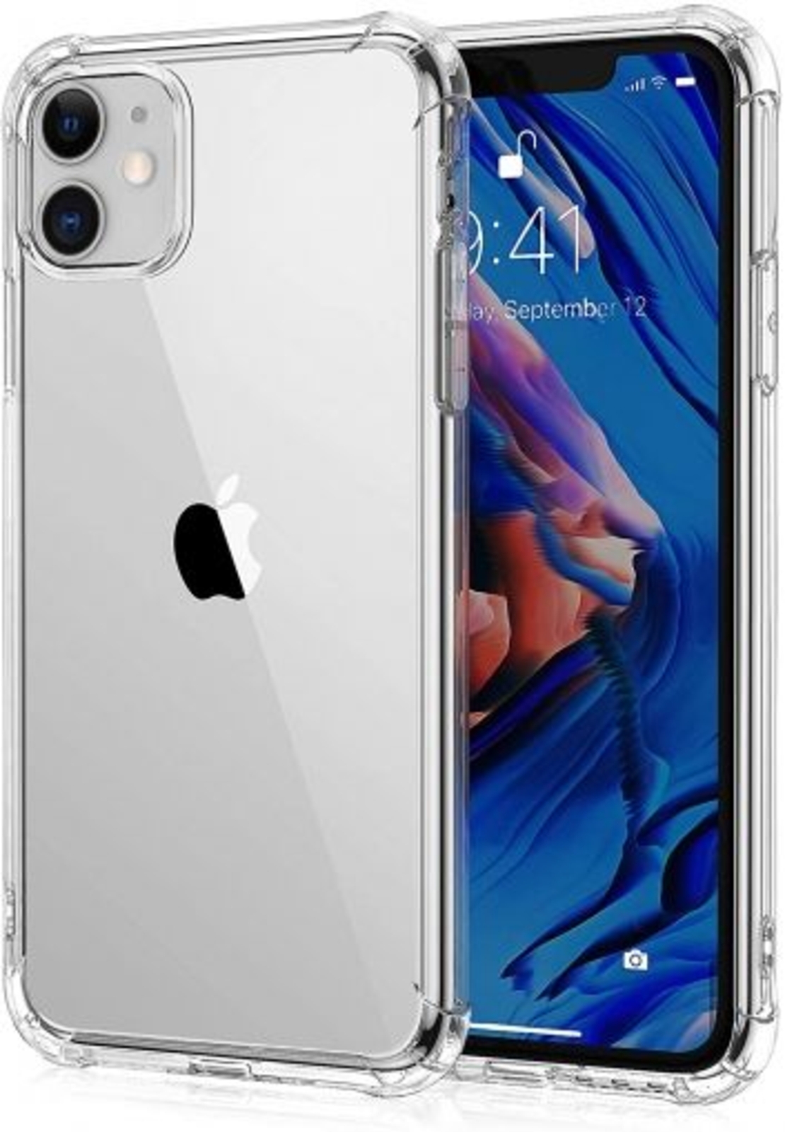 Anti Shock силиконов гръб за IPhone 11, Прозрачен