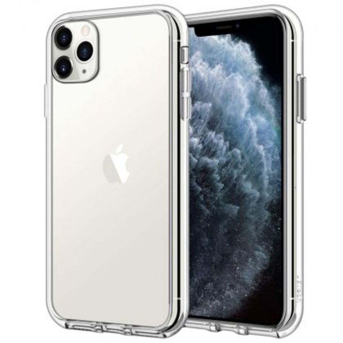 Anti Shock плътен силиконов гръб Perfect 2mm за Iphone 11 Pro, Прозрачен