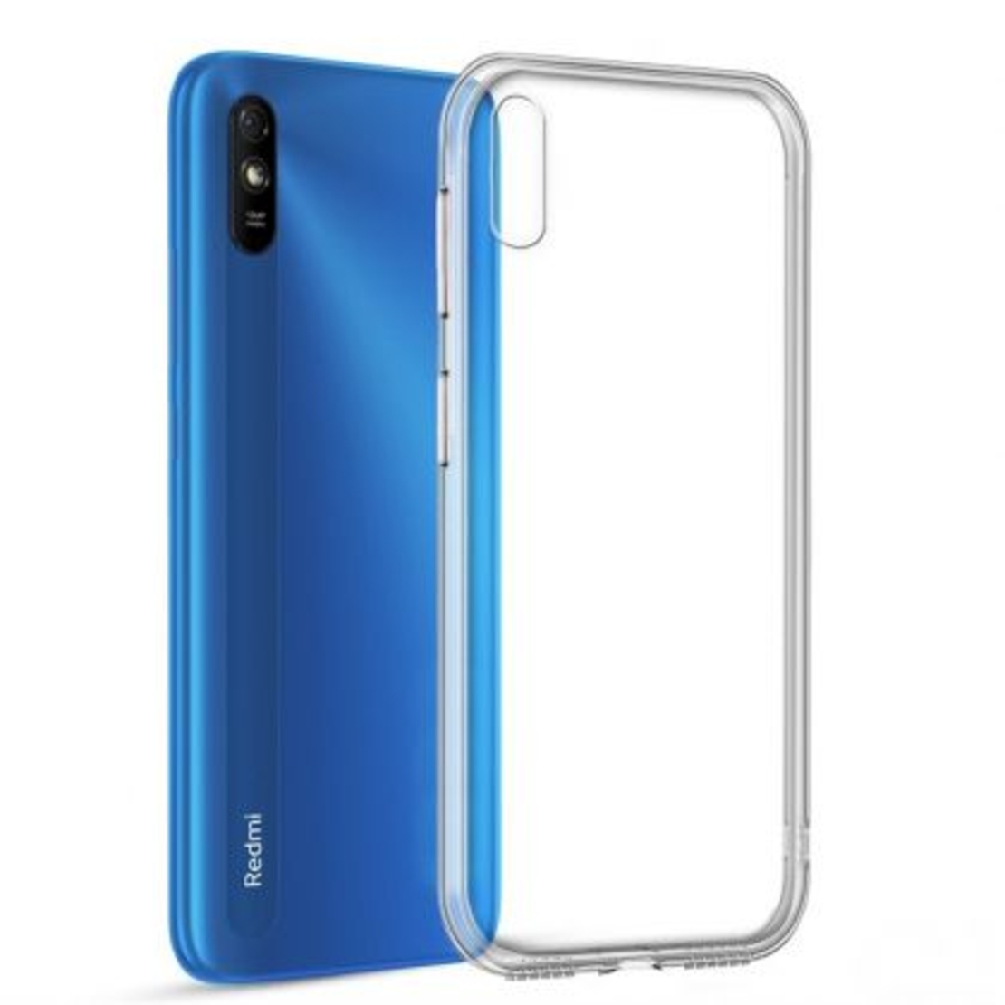Плътен силиконов гръб Perfect 2mm за Xiaomi Redmi 9A, Прозрачен