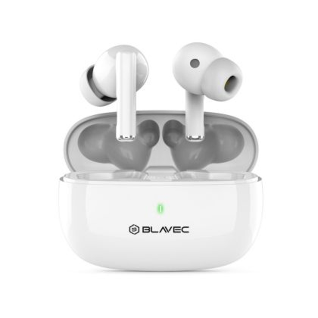 Безжични слушалки Blavec Bluetooth TWS Earphones BW-01 Pure, Бели