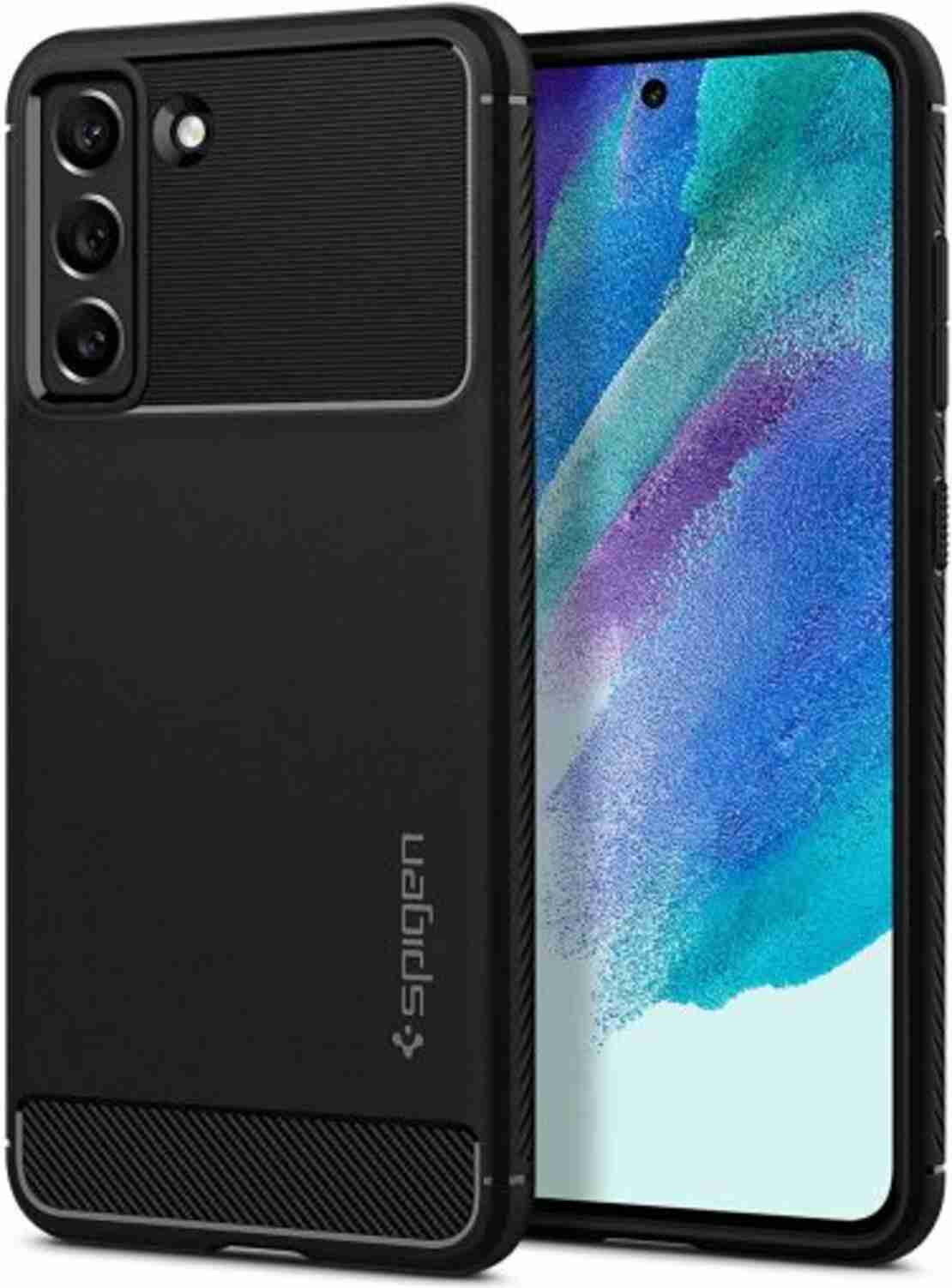 Кейс Spigen, Rugged Armor, за Samsung Galaxy S21 FE (ACS03049), Черен Matt