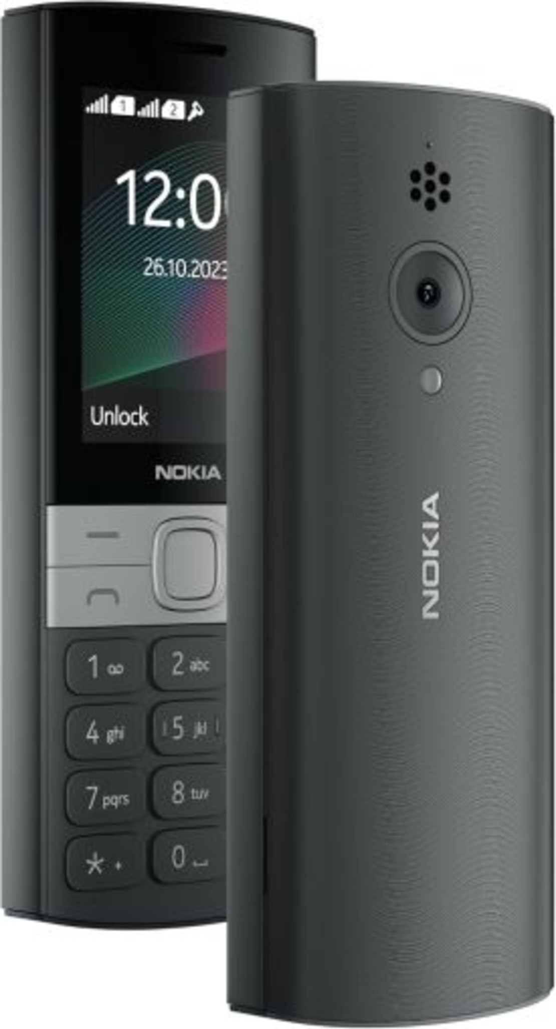 Мобилен телефон Nokia 150, DS 2023, Черен