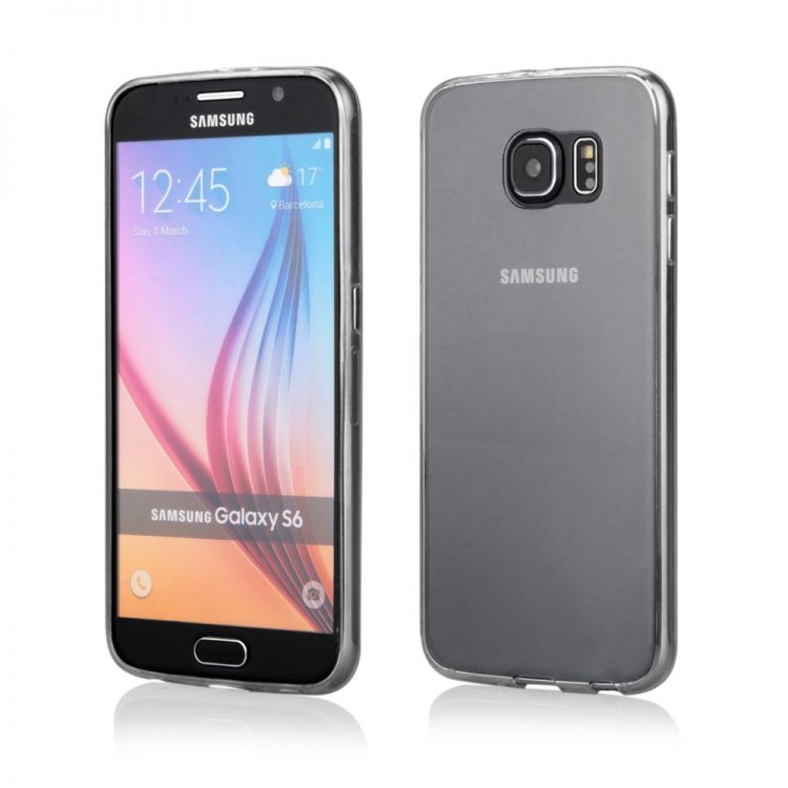 Ултра тънък силиконов гръб за Samsung Glaxy G920 Galaxy S6, Прозрачен
