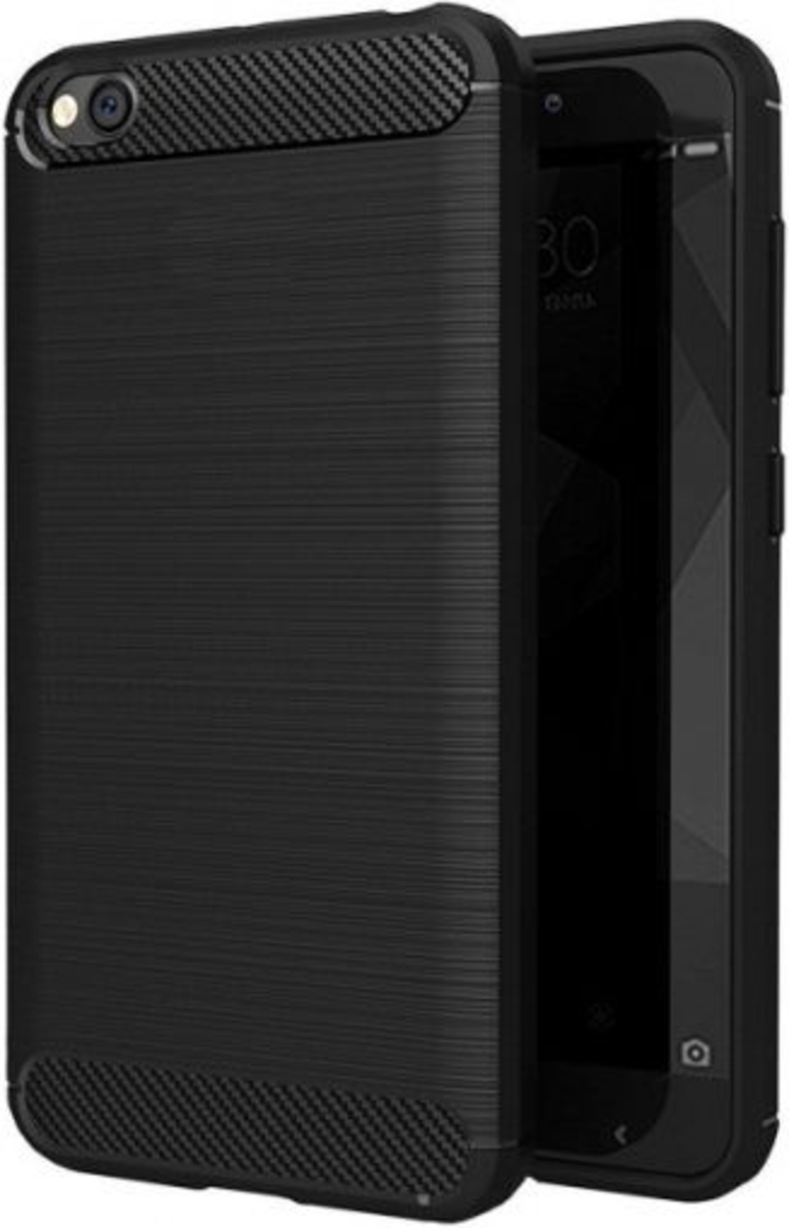 Anti Shock гръб Carbon за Xiaomi Redmi Note 5A, Черен