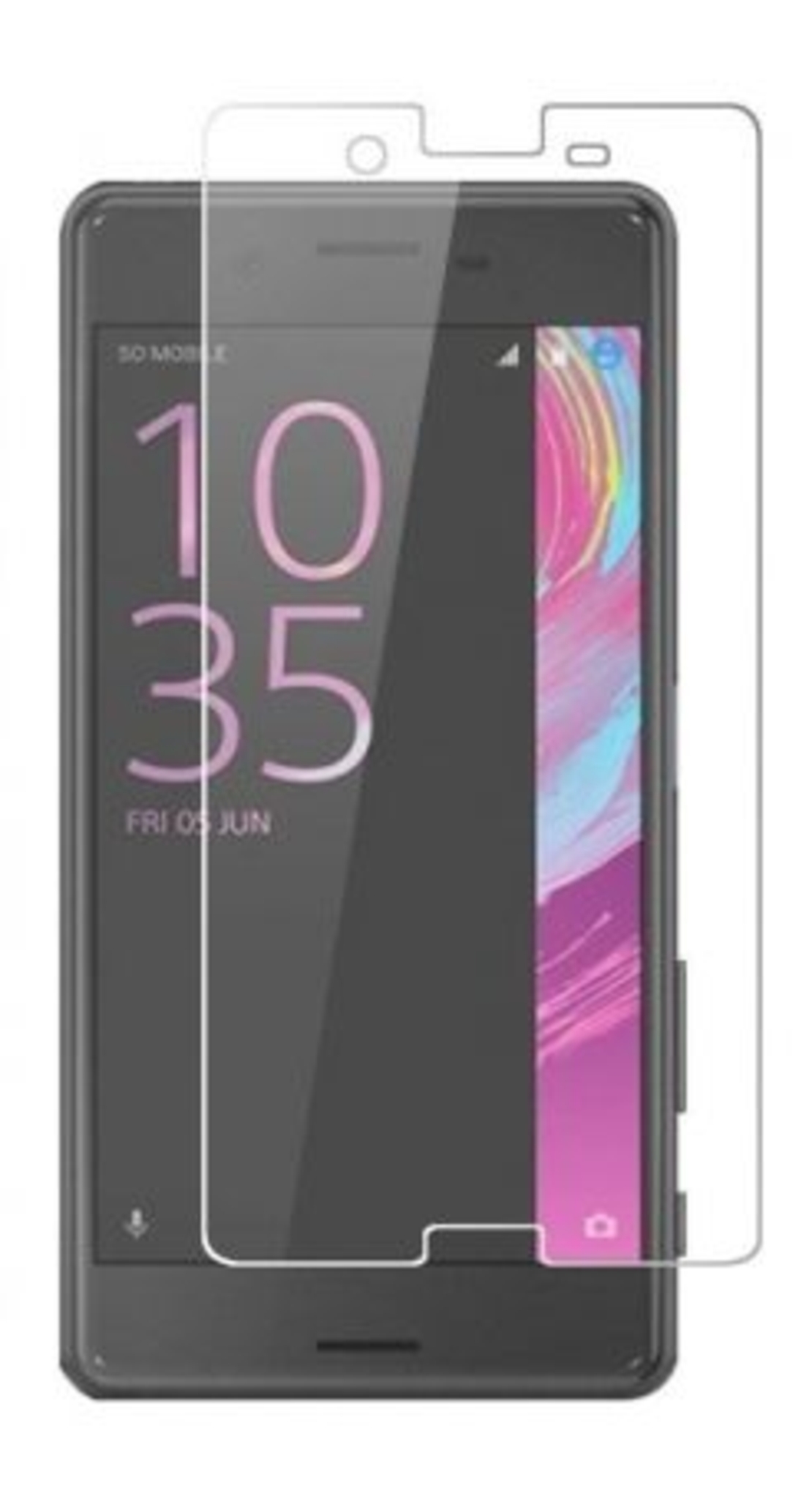 Стъклен скрийн протектор за Sony Xperia X